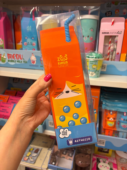 Astucci in silicone Bubble Tea Tinta Unita Zoo - Organizzati con stile