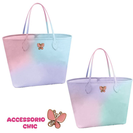 Shopper Bag Tinta Unita Be Happy - Aggiungi stile ai tuoi outfit estivi
