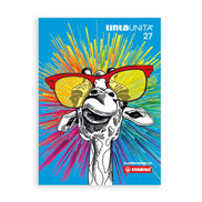 Diario Scolastico Datato 2026/2027 Tinta Unita e Stabilo