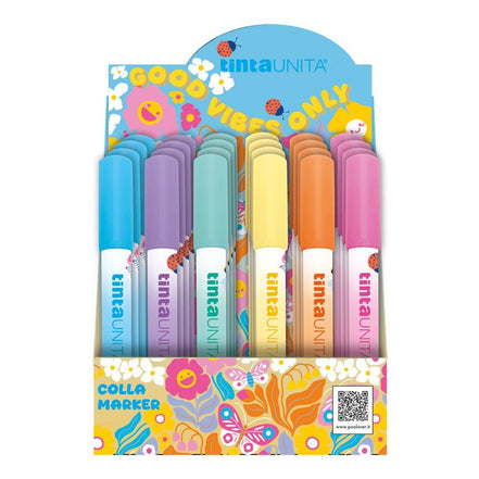 Colla Marker Tinta Unita Be Happy - Creatività per tutti