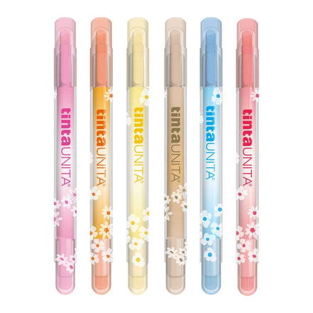 Evidenziatori Glitterati Tinta Unita Be Happy - Appunti scintillanti