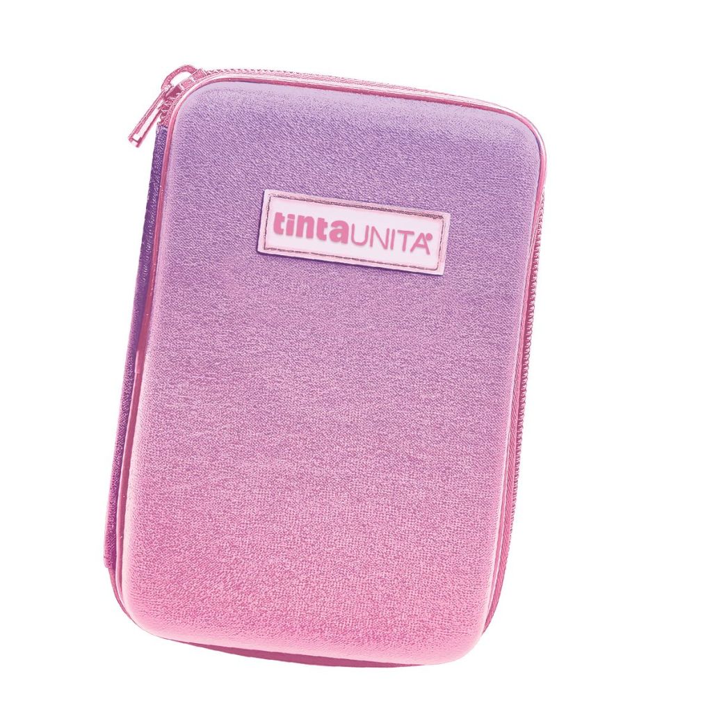 Astuccio One Time Glamour Rosa e Viola - Tinta Unita