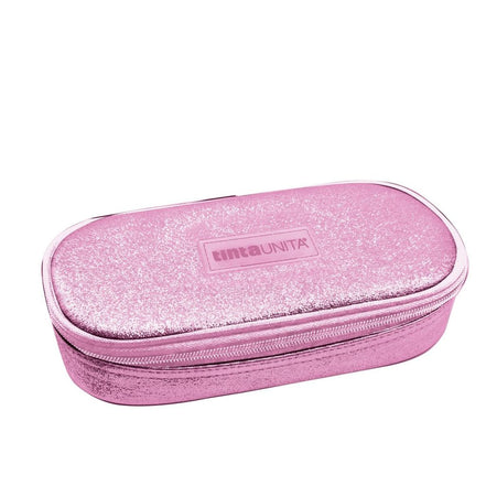 Astuccio Ovale Glamour Luxury Rosa - Tinta Unita