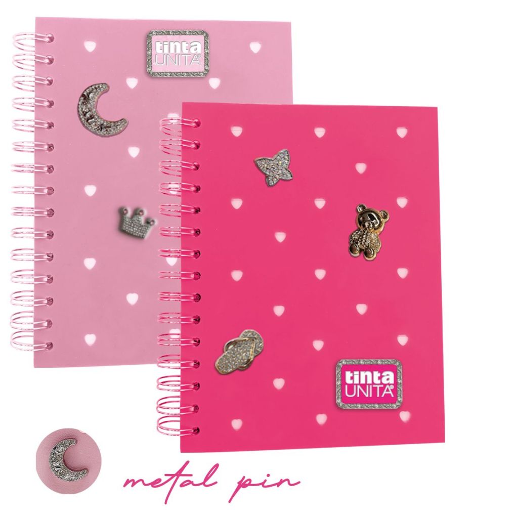 Notebook spiralati A5 Tinta Unita Click - Uno stile diverso per ogni appunto