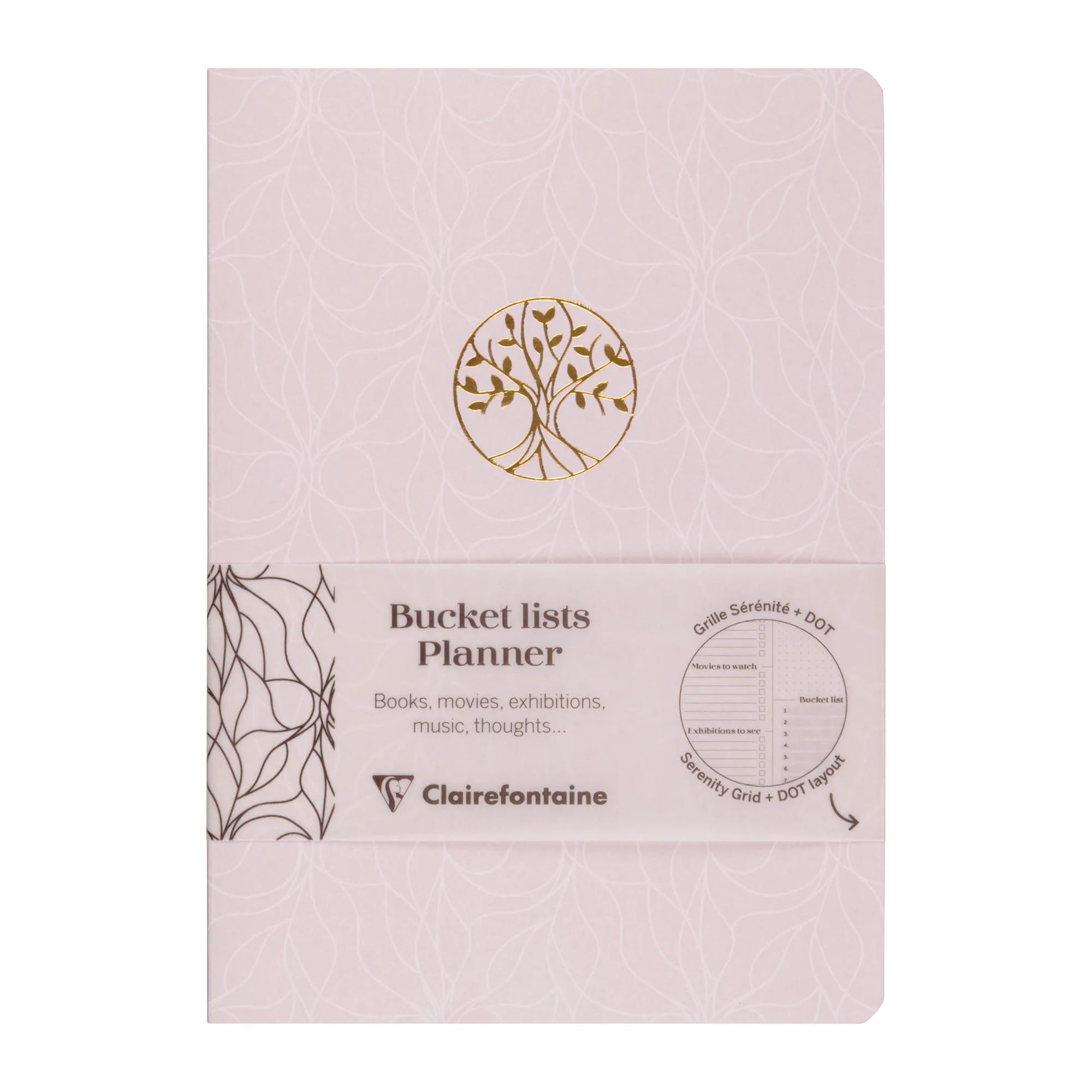 Bucket Lists Planner Inspire Claire Fontaine - Scrivi i tuoi sogni