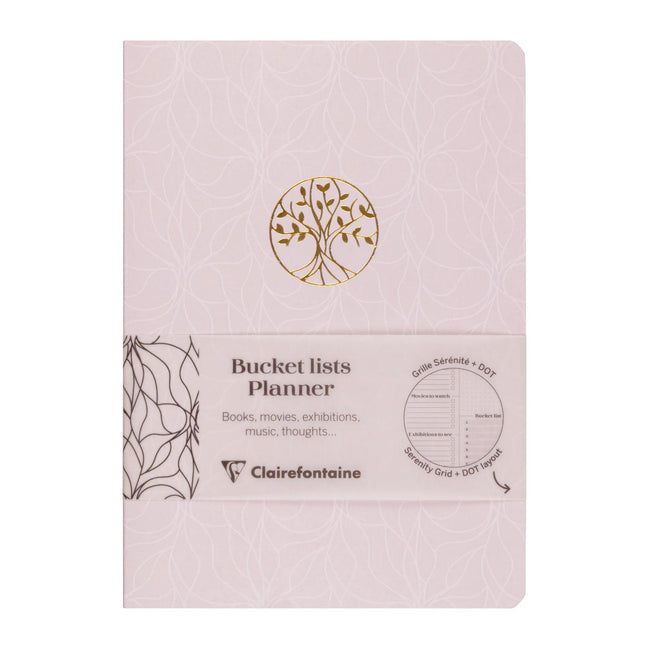 Bucket Lists Planner Inspire Claire Fontaine - Scrivi i tuoi sogni
