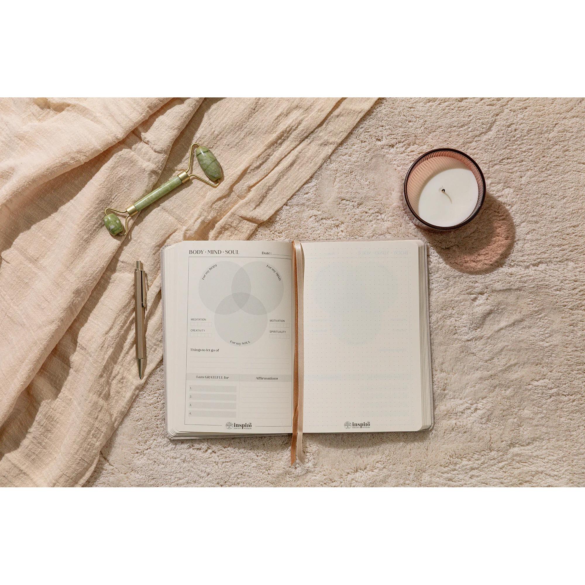 Body Mind Soul Journal Inspire Claire Fontaine - Uno spazio tutto per te