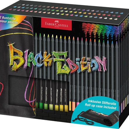 Rotolo matite colorate Black Edition - Faber-Castell