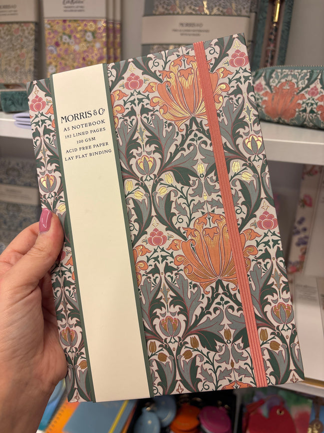 Taccuino A5 Morris&Co – Ordine e spazio per le tue idee