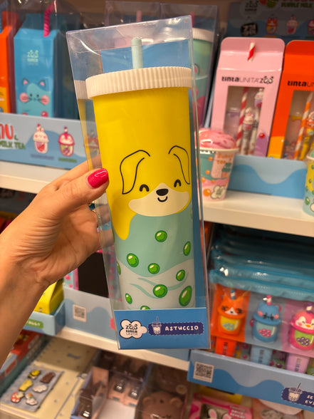Astucci in silicone Bubble Tea Tinta Unita Zoo - Organizzati con stile
