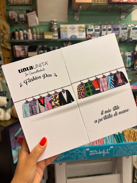 Gift Box 12 Penne Cancellabili Fashion - Tinta Unita