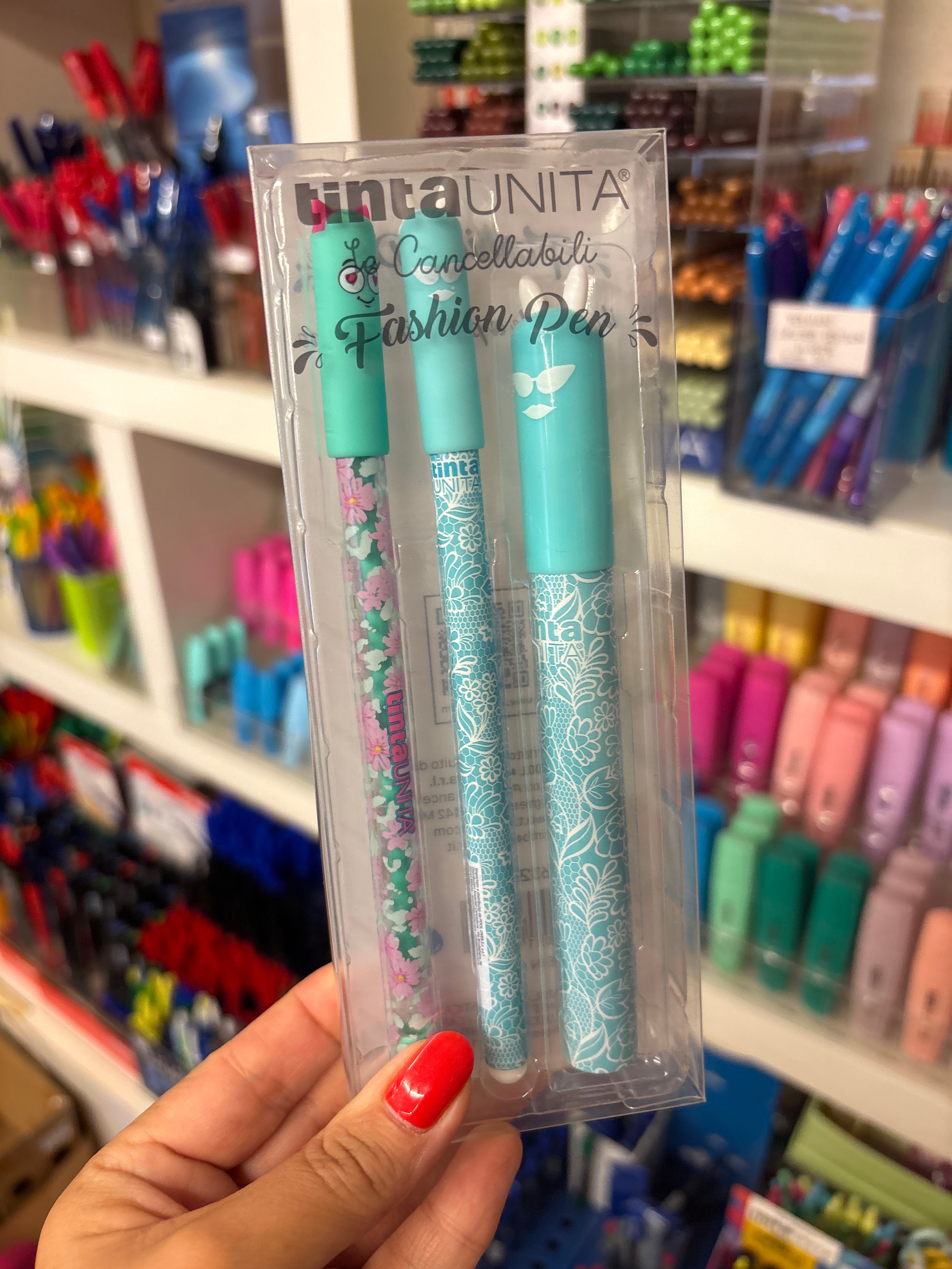 Set Regalo Penne Cancellabili e Ricarica - Tinta Unita