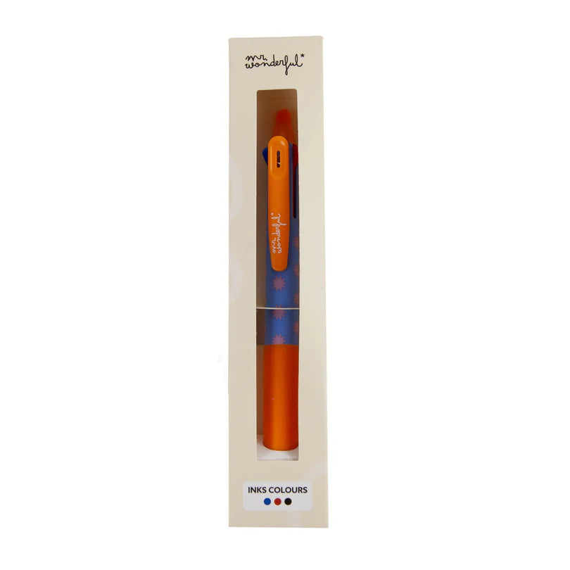 Penna cancellabile a 3 colori - Mr Wonderful