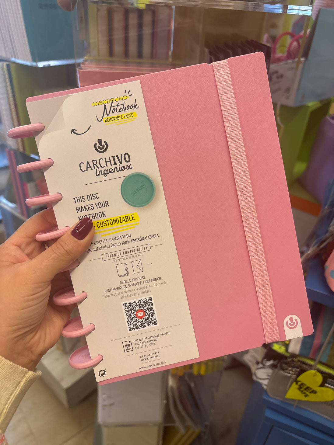 Quaderno A5 INGENIOX® Carchivo - Organizza, personalizza e crea