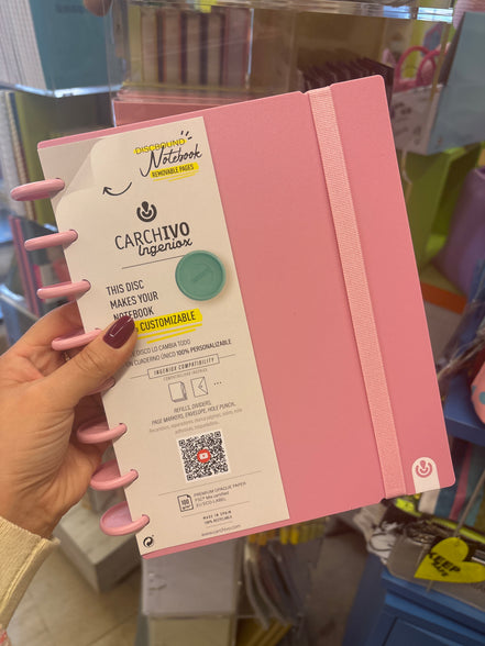 Quaderno A5 INGENIOX® Carchivo - Organizza, personalizza e crea
