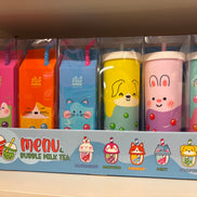 Astucci in silicone Bubble Tea Tinta Unita Zoo - Organizzati con stile