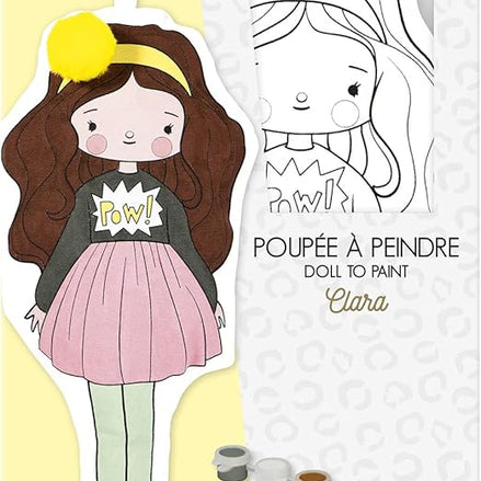 Bambola da colorare - Clara