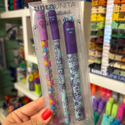 Set Regalo Penne Cancellabili e Ricarica - Tinta Unita