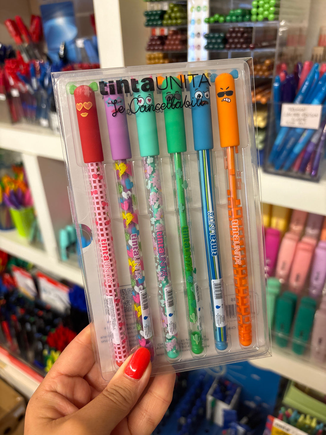Set 6 penne Cancellabili Limited Edition - Tinta Unita