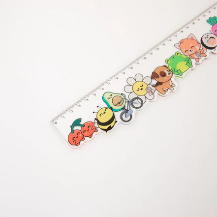 Righello trasparente 30 cm - Mr Wonderful