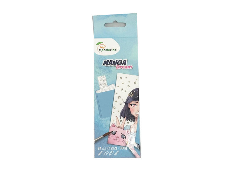 BookMark Manga - Segnalibri da colorare stile Anime