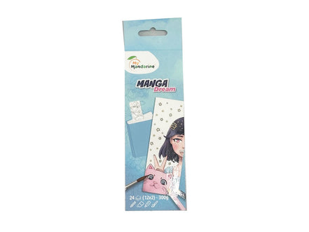 BookMark Manga - Segnalibri da colorare stile Anime