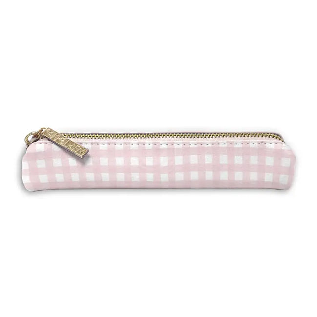 Tombolino a scacchi rosa