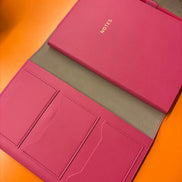 Organizer Soft Touch Fucsia  Rossler – Porta Taccuino A5 Elegante e Riutilizzabile