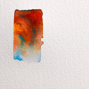 Watercolour bookmark - ClaireFontaine