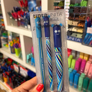 Set Regalo Penne Cancellabili e Ricarica - Tinta Unita
