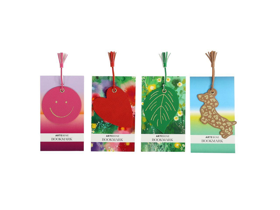 Segnalibro in pelle vegana Artebene – Eleganza e personalità per ogni pagina