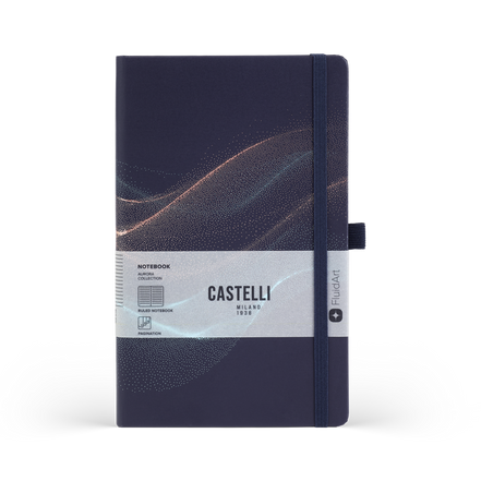 Taccuino A5 Aurora Pink Blue - Castelli