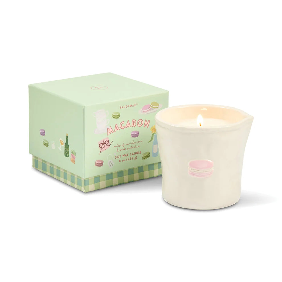 Candela Profumata Bistro Macaron - PaddyWax