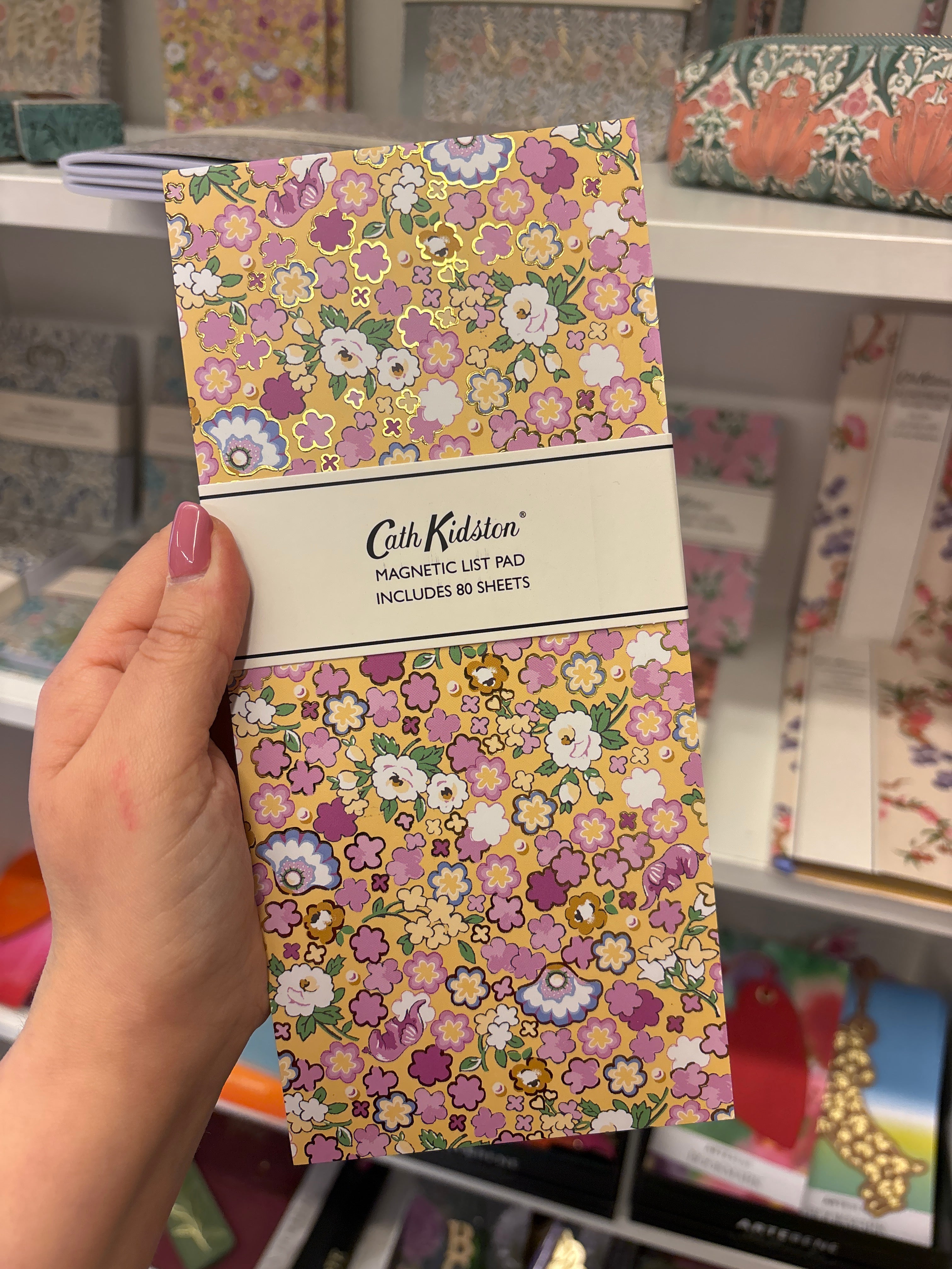 Block Notes Magnetico Cath Kidston - Eleganza e praticità sempre a portata di mano