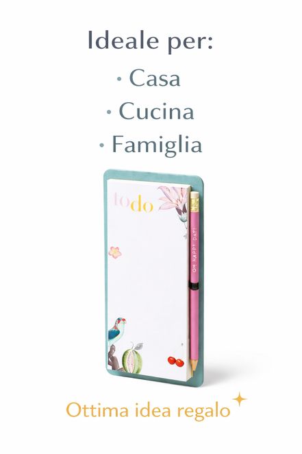 To-do list magnetica ideale per casa e cucina, perfetta anche come idea regalo
