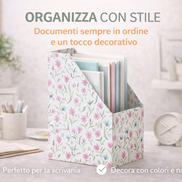 Portariviste A4 da Scrivania Rossler – Ordine elegante per documenti e riviste