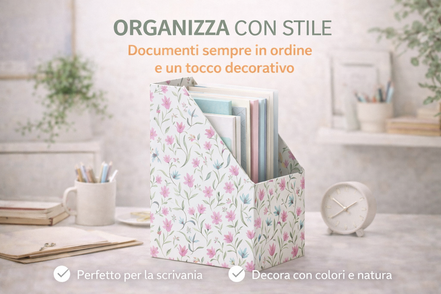 Portariviste A4 da Scrivania Rossler – Ordine elegante per documenti e riviste