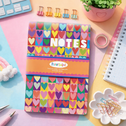 Set di 2 taccuini Papersalad - Raddoppia lo Spazio per le tue Idee