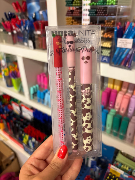Set Regalo Penne Cancellabili e Ricarica - Tinta Unita