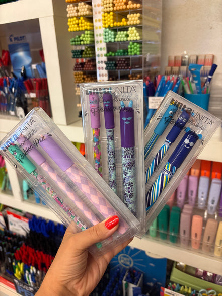 Set Regalo Penne Cancellabili e Ricarica - Tinta Unita