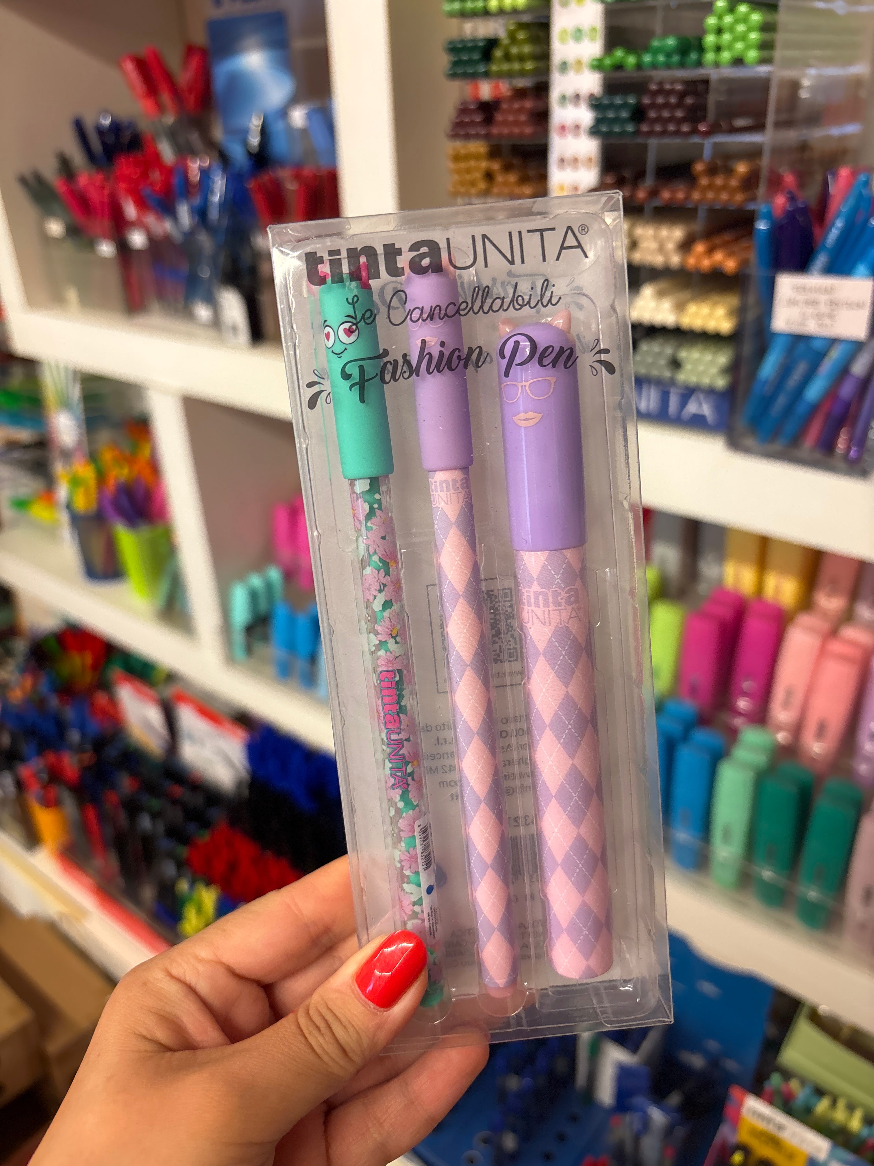 Set Regalo Penne Cancellabili e Ricarica - Tinta Unita