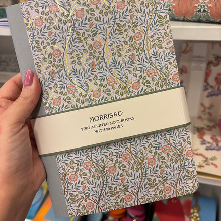 Set di 2 taccuini A5 Morris&Co - Eleganza naturale per le tue idee