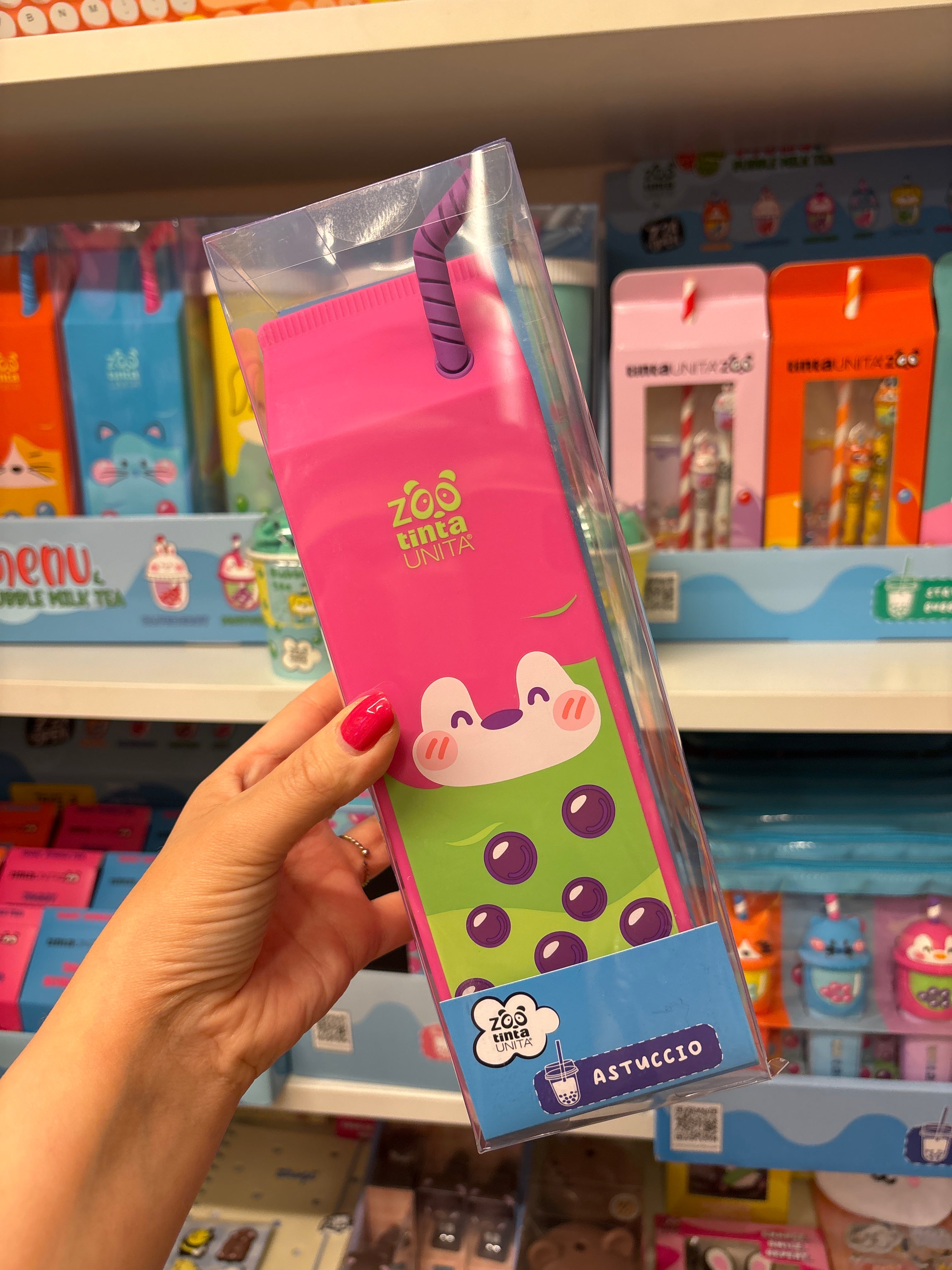 Astucci in silicone Bubble Tea Tinta Unita Zoo - Organizzati con stile