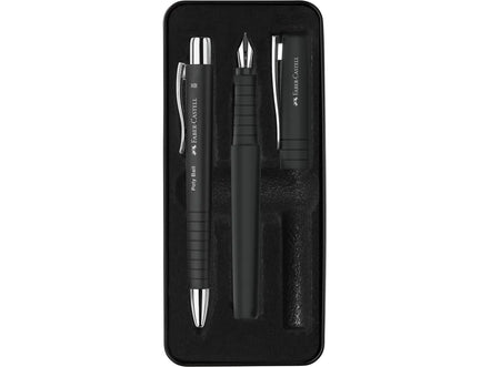 Set Penna Stilografica e Penna a Sfera Poly Faber-Castell – Comfort di scrittura e idea regalo elegante