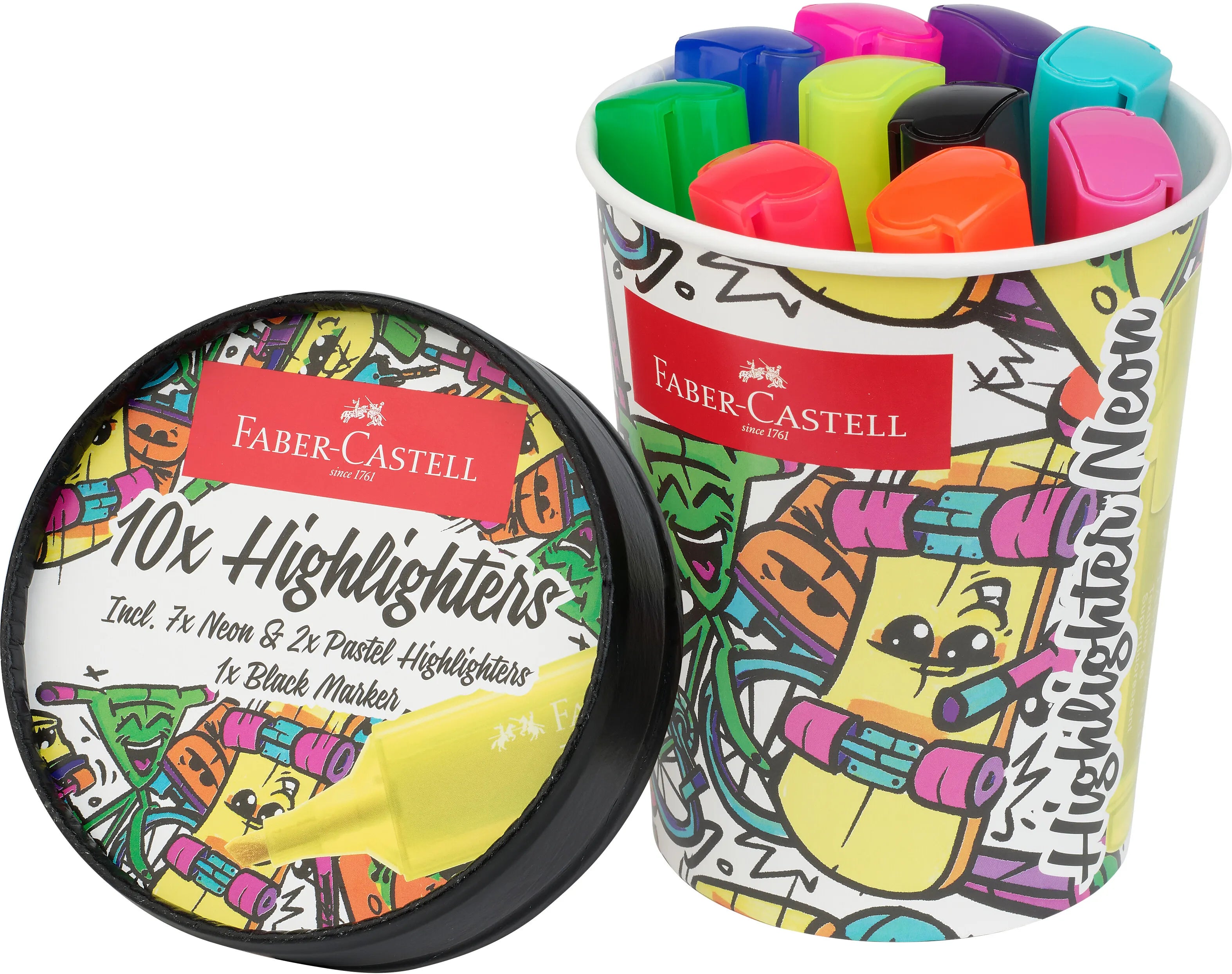 Set 10 Evidenziatori - Faber Castell