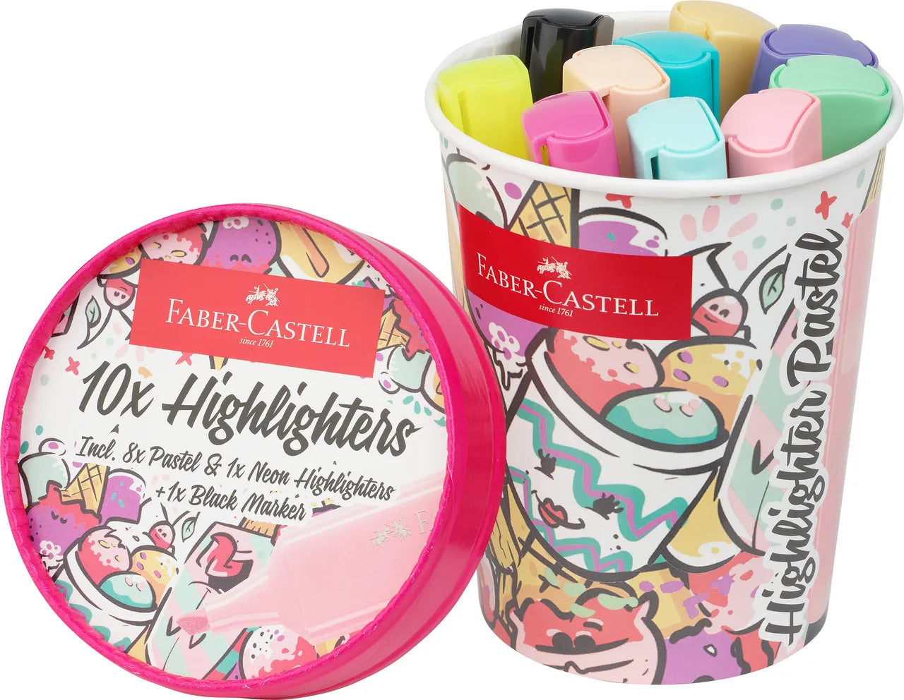Set 10 Evidenziatori - Faber Castell