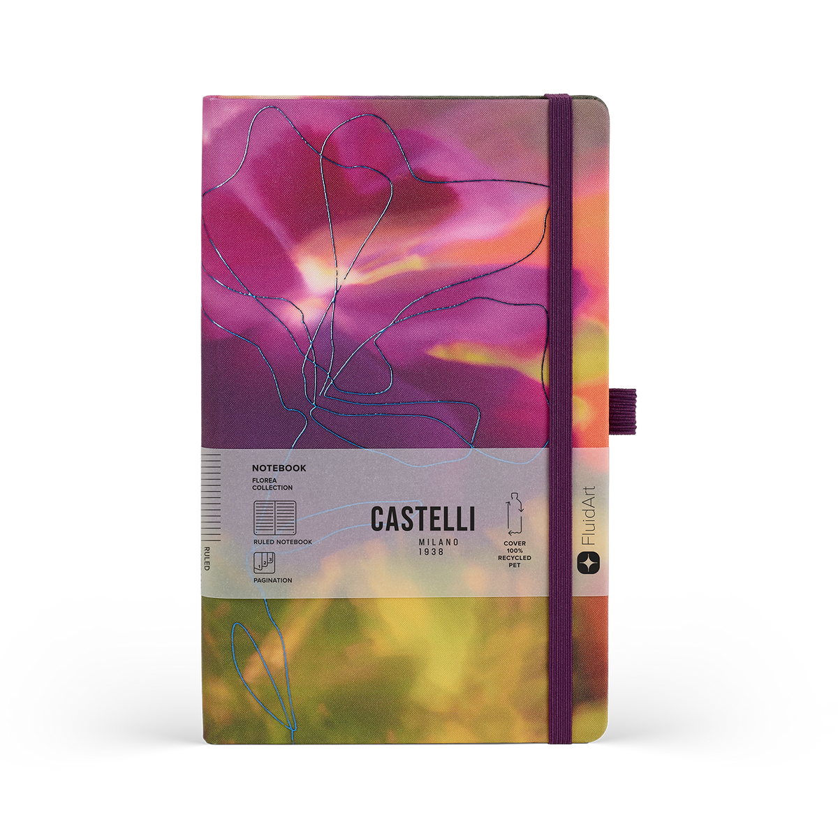 Taccuino A5 Florea Violet - Castelli