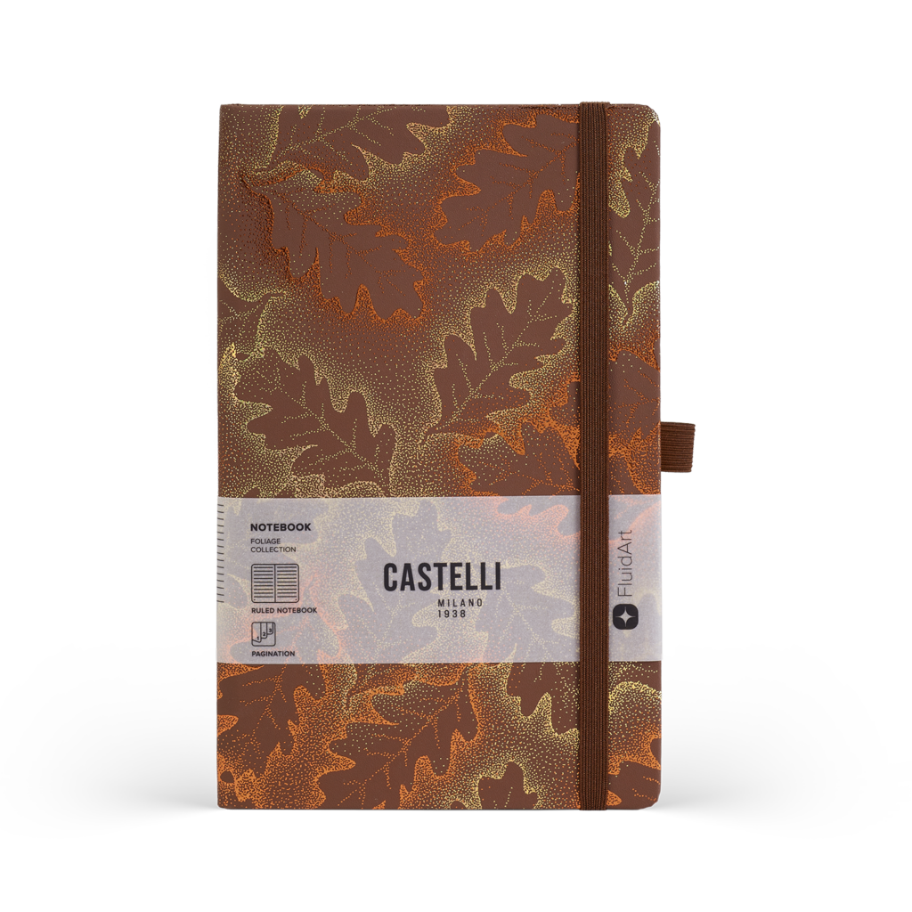 Taccuino A5 Foliage Oak - Castelli