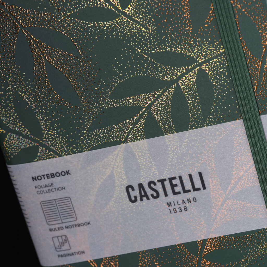 Taccuino A5 Foliage Robinia - Castelli