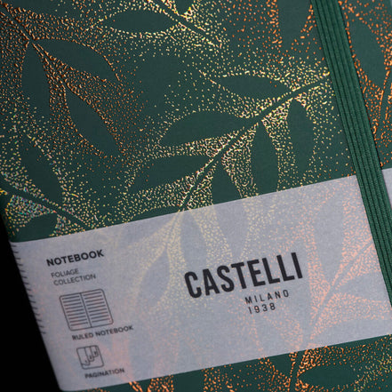Taccuino A5 Foliage Robinia - Castelli
